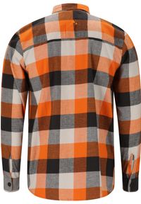 Koszula Whistler Riglet. Okazja: na co dzień. Kolor: czarny, pomarańczowy, wielokolorowy. Materiał: bawełna. Styl: casual