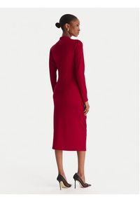 ACCESS FASHION Sukienka koktajlowa 54-3040-225 Czerwony Slim Fit. Kolor: czerwony. Materiał: syntetyk. Styl: wizytowy #3