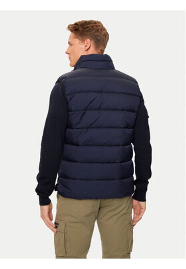 Aeronautica Militare Kamizelka 242AB2185CT3375 Granatowy Regular Fit. Kolor: niebieski. Materiał: syntetyk