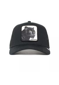 Czapka z daszkiem Goorin Bros. The Panther Trucker - 101-0381-BLK. Kolor: czarny