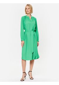 Seidensticker Sukienka codzienna 60.134574 Zielony Regular Fit. Okazja: na co dzień. Kolor: zielony. Materiał: wiskoza. Typ sukienki: proste. Styl: casual