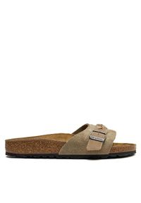 Birkenstock Klapki Oita 1026730 Brązowy. Kolor: brązowy