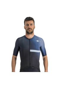 SPORTFUL - Koszulka rowerowa męska Sportful Bomber. Kolor: niebieski, wielokolorowy, szary