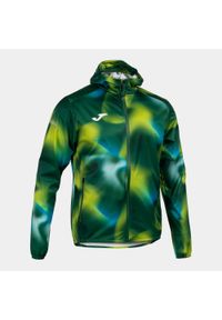 Kurtka do biegania męska Joma R-Trail Nature Raincoat. Kolor: zielony. Sport: bieganie