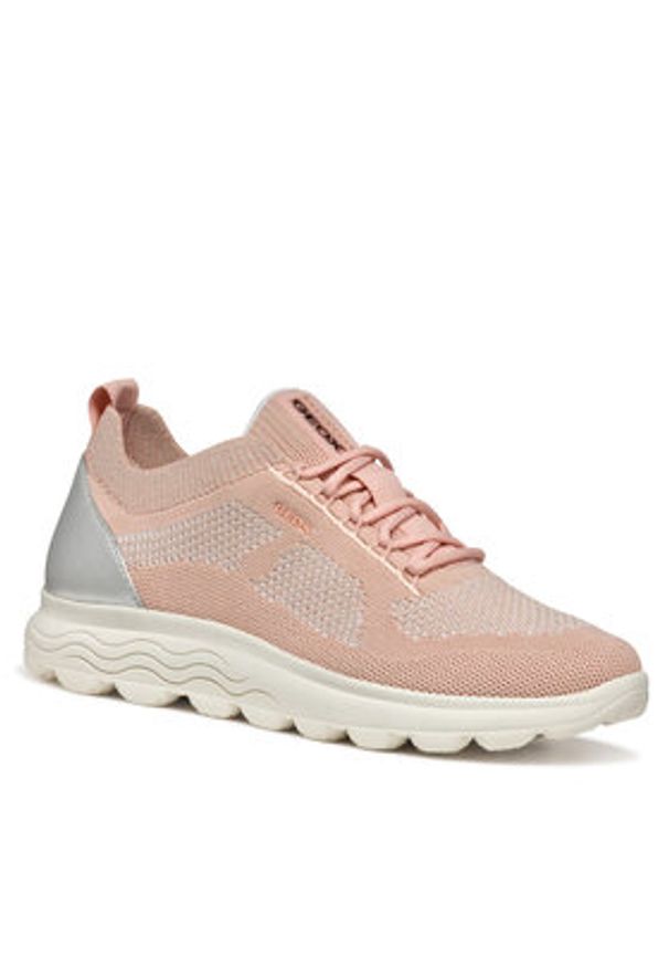 Geox Sneakersy D Spherica D55NUE 09TBN C8Z1W Różowy. Kolor: różowy. Materiał: materiał