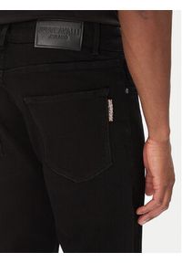 Just Cavalli Jeansy 78OAB5S0 Czarny Slim Fit. Kolor: czarny