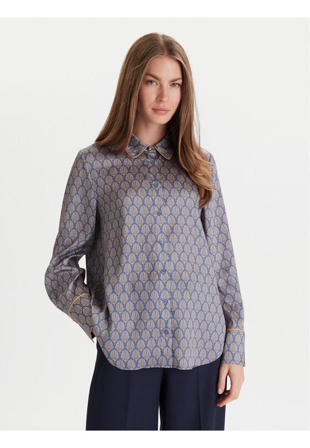 JOOP! Koszula 58 253B58Blia 30047621 Fioletowy Regular Fit. Kolor: fioletowy. Materiał: syntetyk