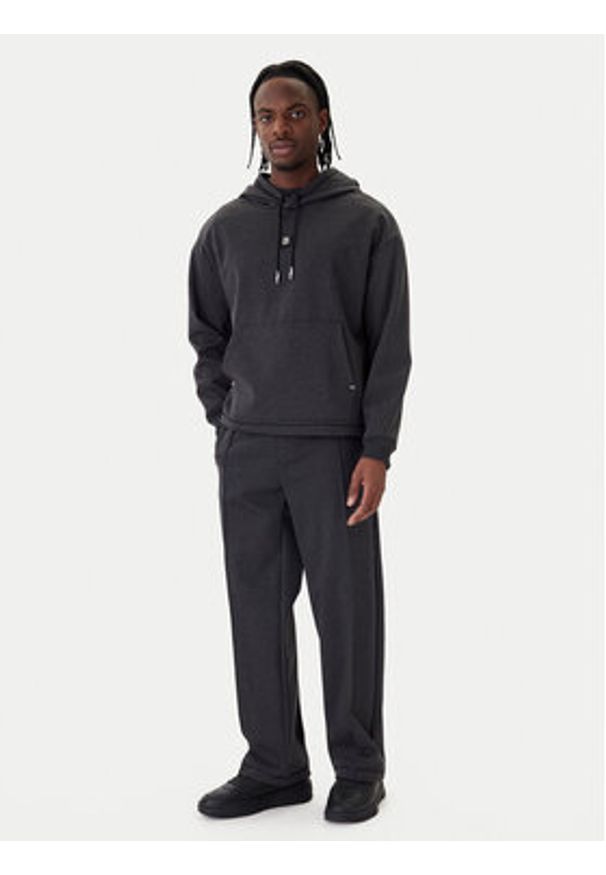 Hugo - HUGO Bluza Dineo 50553395 Szary Relaxed Fit. Kolor: szary. Materiał: bawełna