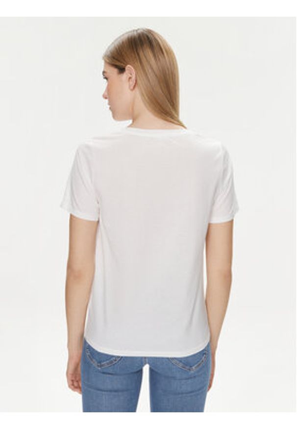 United Colors of Benetton - United Colors Of Benetton T-Shirt 3J5CD106R Biały Regular Fit. Kolor: biały. Materiał: bawełna