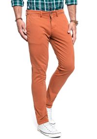 Mustang - MUSTANG SPODNIE MĘSKIE Classic Chino 1008451 3187. Materiał: materiał