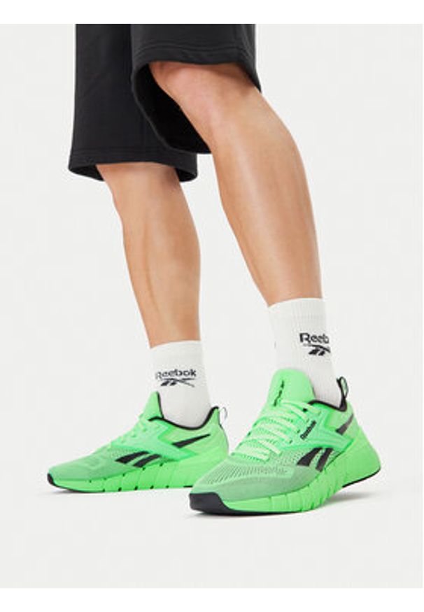 Reebok Buty na siłownię EO-NANO GYM 100225435 Zielony. Kolor: zielony. Materiał: materiał. Sport: fitness