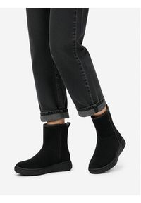 Clara Barson Botki CEO-WS13075-01 Czarny. Kolor: czarny. Materiał: materiał #3