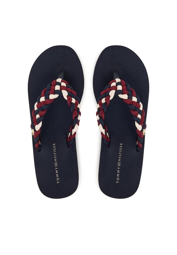 TOMMY HILFIGER - Japonki Tommy Hilfiger. Wzór: kolorowy