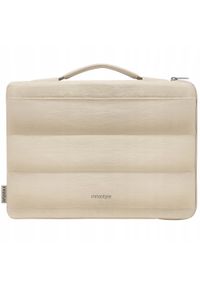 Innostyle - INNOSTYLE DAMSKA TORBA NA LAPTOPA 13 14 WODOODPORNA STRATUS SLEEVE BEŻOWA. Kolor: beżowy