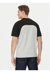 Lacoste T-Shirt TH9551 Szary Classic Fit. Kolor: szary. Materiał: bawełna #2