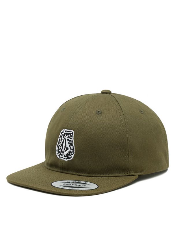 Volcom Czapka z daszkiem Stoney Stone D5512314 Khaki. Kolor: brązowy. Materiał: materiał, bawełna