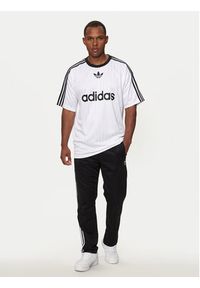 Adidas - adidas T-Shirt adicolor IM9459 Biały Loose Fit. Kolor: biały. Materiał: syntetyk #3