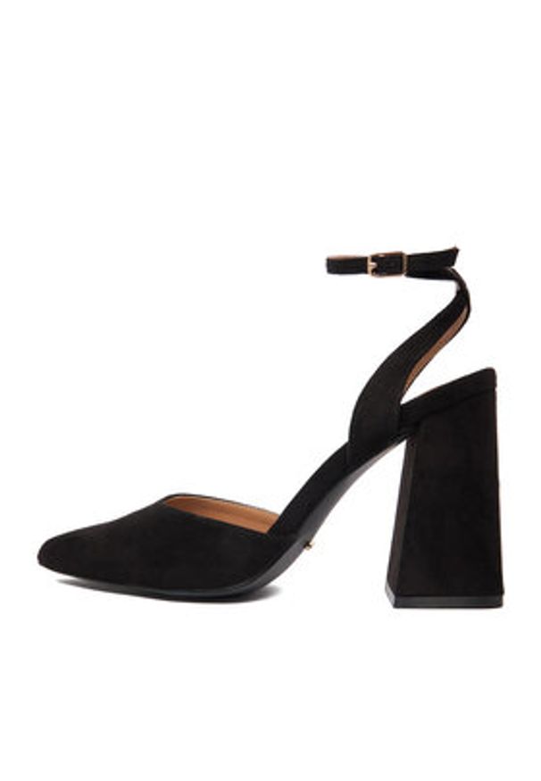 DeeZee Czółenka CEO-CD25-039-1 Czarny. Kolor: czarny. Materiał: materiał