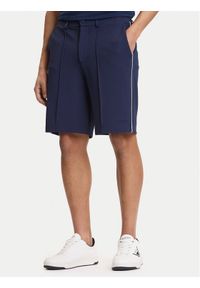 Guess Szorty sportowe Z6GD11 K3210 Granatowy Regular Fit. Kolor: niebieski. Materiał: syntetyk. Styl: sportowy #1