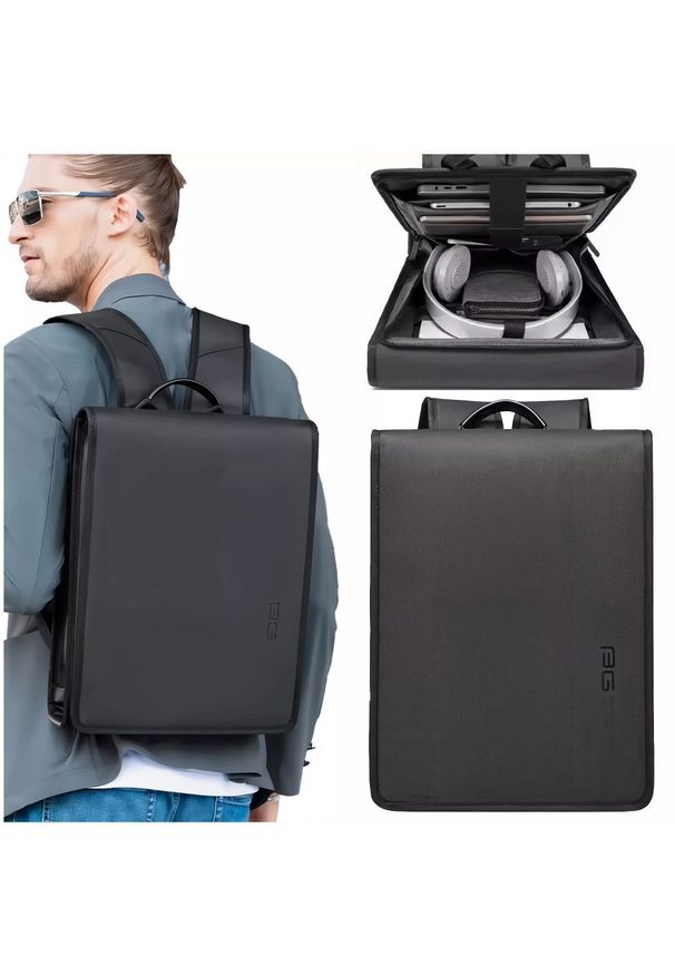 Plecak turystyczny Bange Plecak wodoodporny Bange torba na laptopa 14" miejski podróżny 39.5x29.5x8 cm do pracy szkoły samolotu męski damski Slim Czar