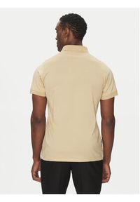 Karl Lagerfeld - KARL LAGERFELD Polo 745007 552200 Beżowy Regular Fit. Typ kołnierza: polo. Kolor: beżowy. Materiał: bawełna #5