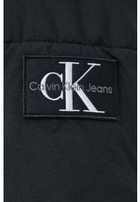 Calvin Klein Jeans kurtka męska kolor czarny zimowa. Kolor: czarny. Materiał: polar, włókno. Sezon: zima #5