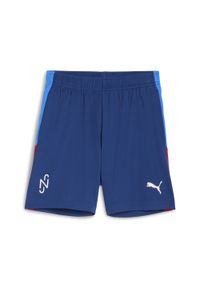 Puma - Młodzieżowe treningowe szorty piłkarskie Neymar Jr Playmaker PUMA. Kolor: niebieski, wielokolorowy, biały. Sport: piłka nożna