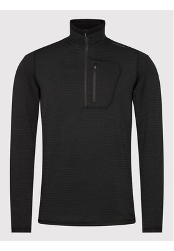 Viking Bluza Admont 740/23/9890 Czarny Slim Fit. Kolor: czarny. Materiał: syntetyk