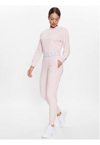 Guess Spodnie dresowe O3YB00 KBS91 Różowy Regular Fit. Kolor: różowy. Materiał: bawełna, dresówka #2