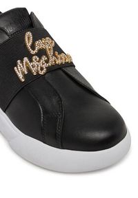 Love Moschino - LOVE MOSCHINO Sneakersy JA15064G1MIA400A Czarny. Kolor: czarny. Materiał: skóra #6