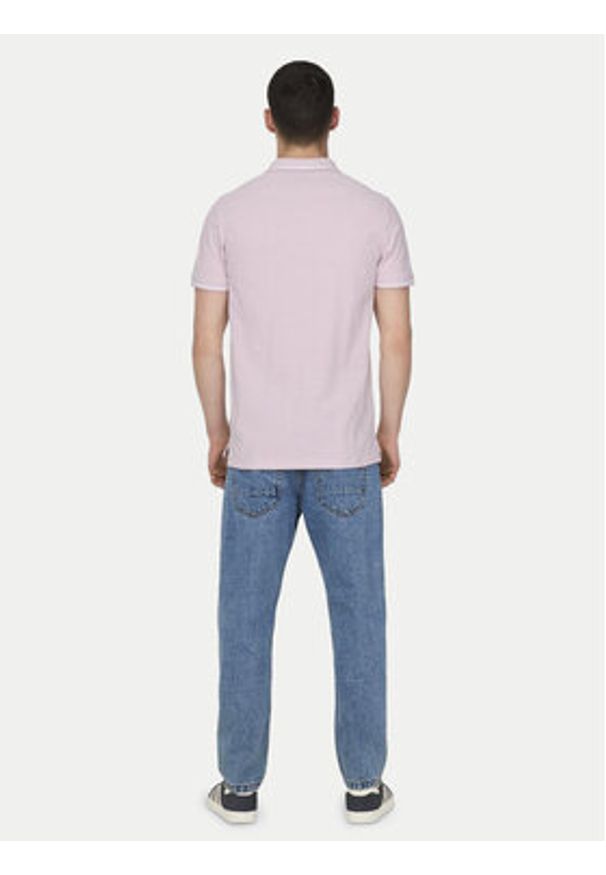Only & Sons Polo Fletcher 22024827 Różowy Regular Fit. Typ kołnierza: polo. Kolor: różowy. Materiał: bawełna