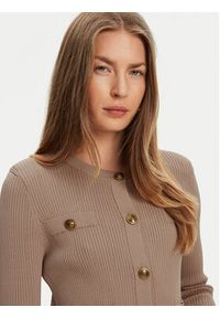 Guess Kardigan W5YR09 Z0130 Beżowy Regular Fit. Kolor: beżowy. Materiał: syntetyk #5