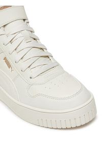 Puma Sneakersy Carina Street Mid Wtr 398050 02 Écru. Materiał: skóra
