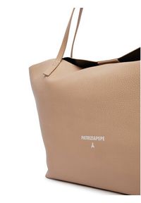 Patrizia Pepe Torebka 2B0130/L148-R874 Beżowy. Kolor: beżowy. Materiał: skórzane #5