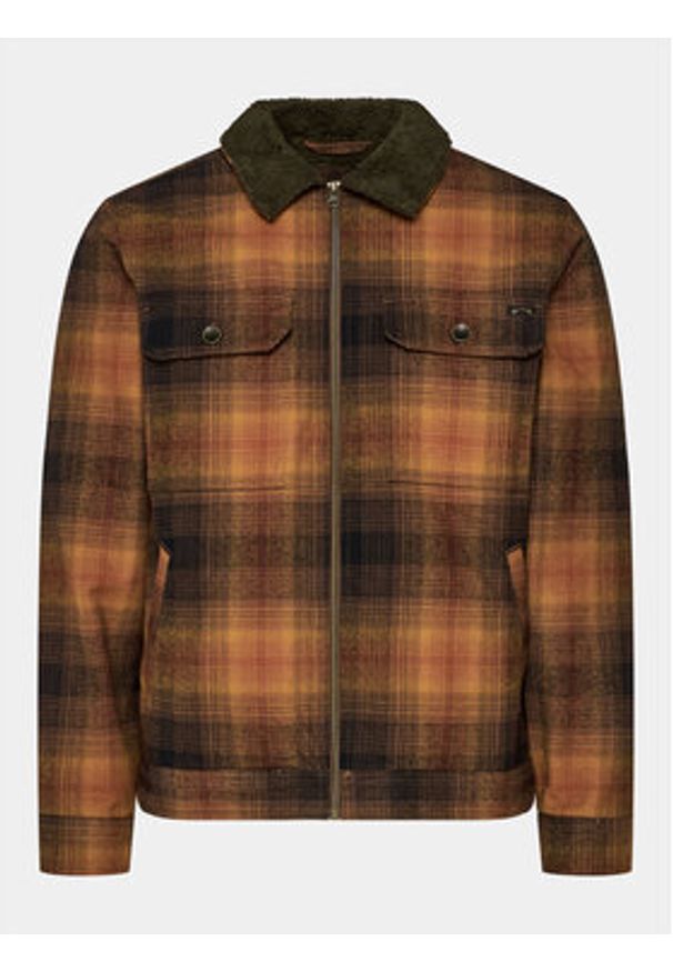 Billabong Kurtka przejściowa Barlow Jckt ABYJK00184 Brązowy Regular Fit. Kolor: brązowy. Materiał: bawełna
