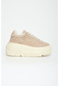 Casadei - Sneakersy damskie zamszowe CASADEI. Materiał: zamsz #3