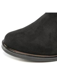 Caprice Muszkieterki 9-25510-41 Czarny. Kolor: czarny. Materiał: materiał #3
