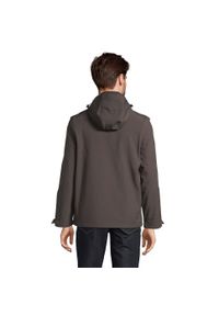 SOL'S - Kurtka Soft Shell Dla Dorosłych Unisex Falcon 3 W 1. Kolor: wielokolorowy, szary, brązowy