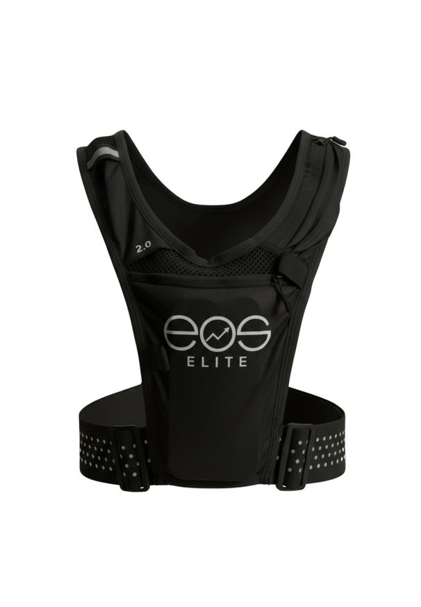 EOS ELITE - Kamizelka do biegania Eos Elite. Kolor: czarny. Sport: bieganie