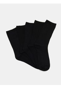 Sinsay - Skarpetki 5 pack - czarny. Kolor: czarny #1