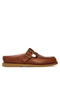 Klapki Timberland. Kolor: brązowy #1