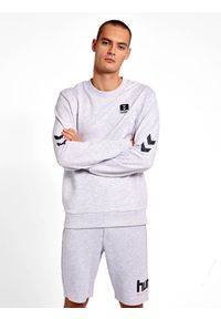 Bluza Hummel Legacy Liam. Kolor: szary. Materiał: tkanina