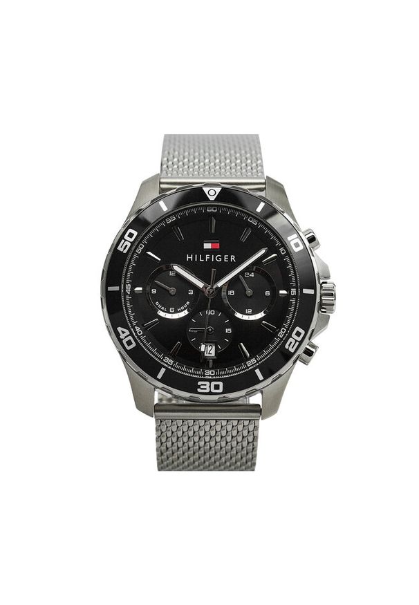 TOMMY HILFIGER - Zegarek Tommy Hilfiger. Kolor: srebrny