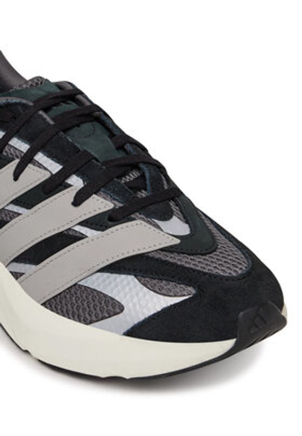 Adidas - adidas Sneakersy Lightblaze JH6943 Czarny. Kolor: czarny. Materiał: materiał