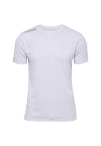 Koszulka Hummel. Kolor: biały. Materiał: materiał. Sport: piłka nożna #1