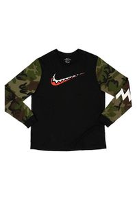 Koszulka sportowa męska Nike M NK Tee Dna LS. Kolor: wielokolorowy, zielony. Długość rękawa: długi rękaw. Długość: długie. Styl: sportowy