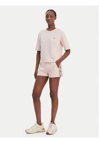 Guess T-Shirt V4BI21 I3Z14 Różowy Relaxed Fit. Kolor: różowy. Materiał: bawełna #4