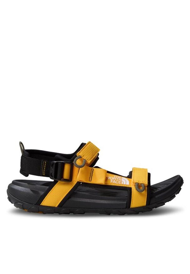 The North Face Sandały M Explore Camp Sandal NF0A8A8XZU31 Żółty. Kolor: żółty. Materiał: materiał