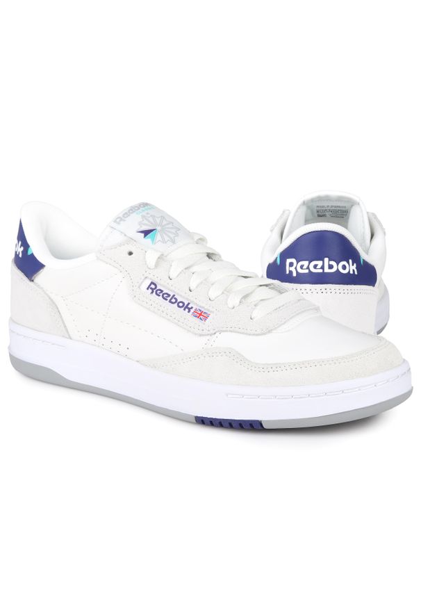 Buty męskie trampki Reebok COURT PEAK. Kolor: biały, wielokolorowy, niebieski