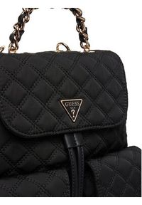 Guess Plecak Giully II HWYQ96 73330 Czarny. Kolor: czarny. Materiał: materiał #4